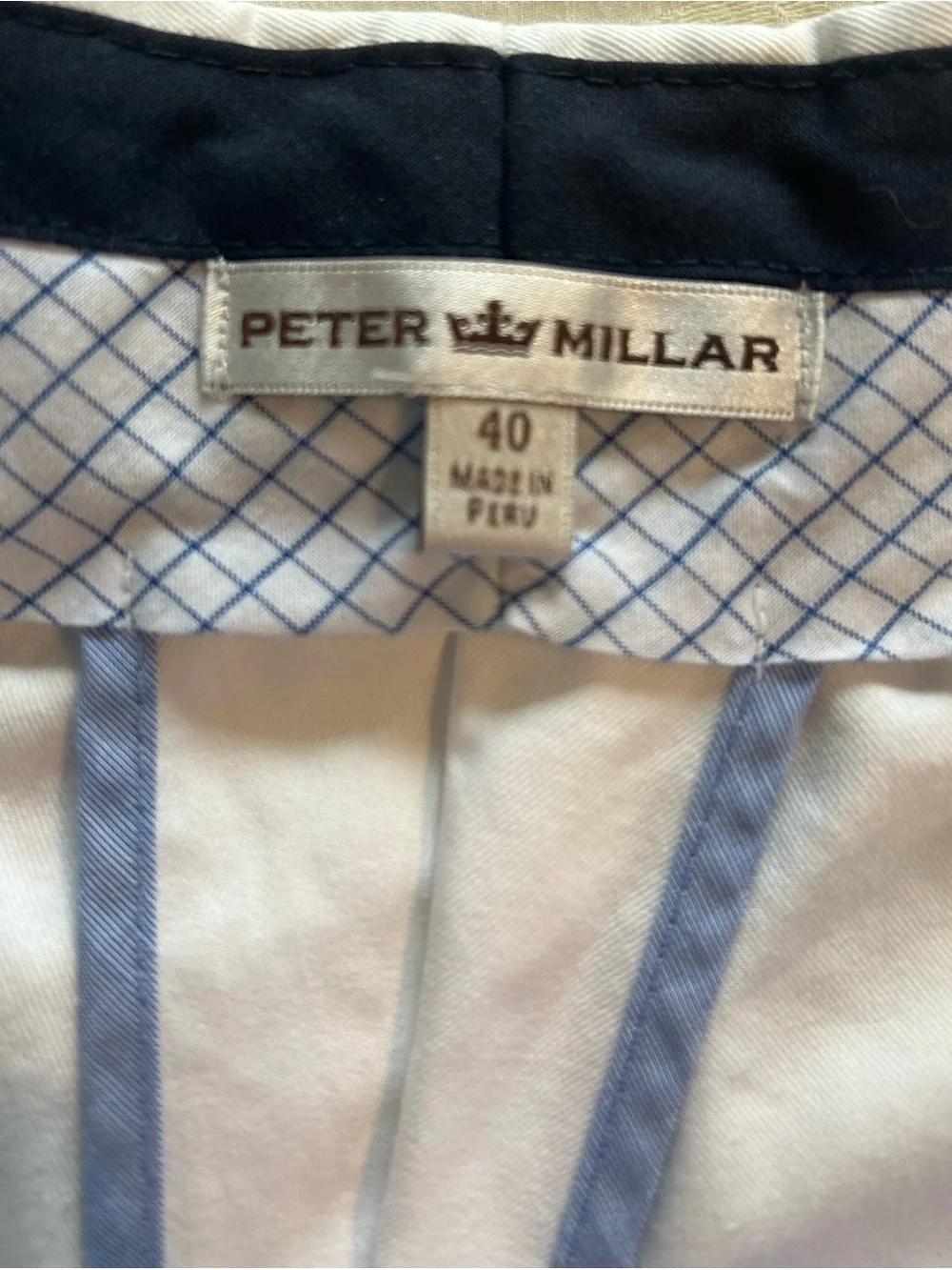 Peter Millar tailored flat